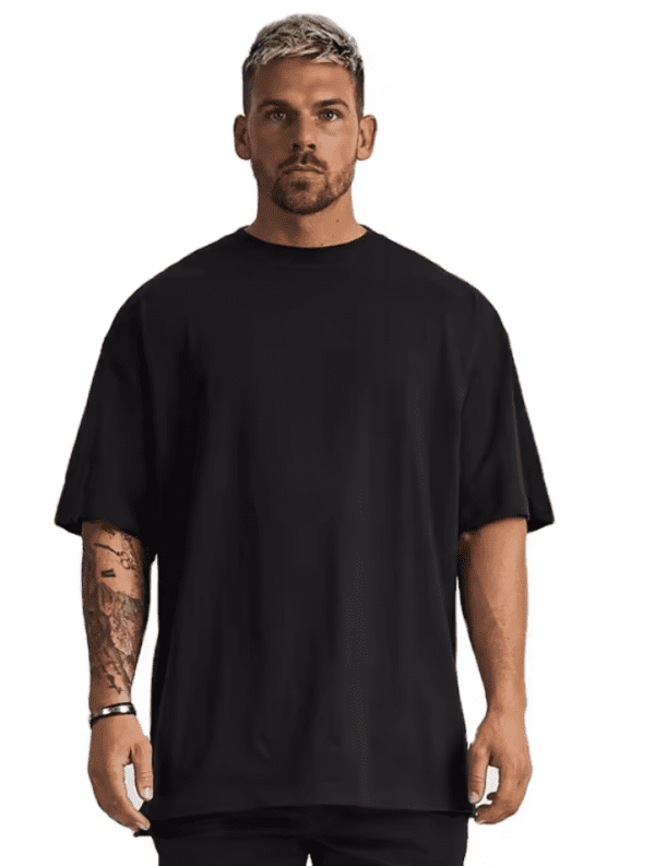 Nona Oversized T-Shirt Black Tall T